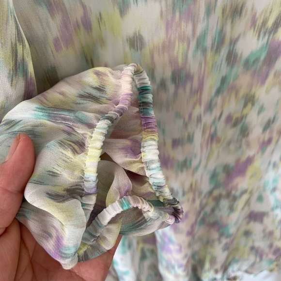 A.n.a 3/4 Sleeve Pastel colored Blouse- size xl(p) - Picture 4 of 11